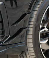 BMW X3 M40 s/x Drive30 G01 LCI & X4 M40 xDrive30 G02 LCI & IX3 BEV G08 LCI 2022-ON with Aftermarket Parts - Front Canards ABS from VTEN